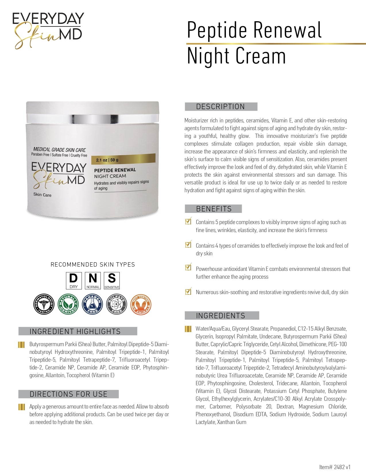 Peptide Renewal